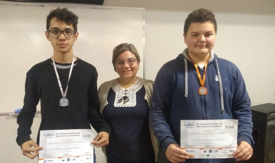 Alunos de Sapiranga estão entre os melhores do país na Olimpíada Brasileira de Astronomia e Astronáutica