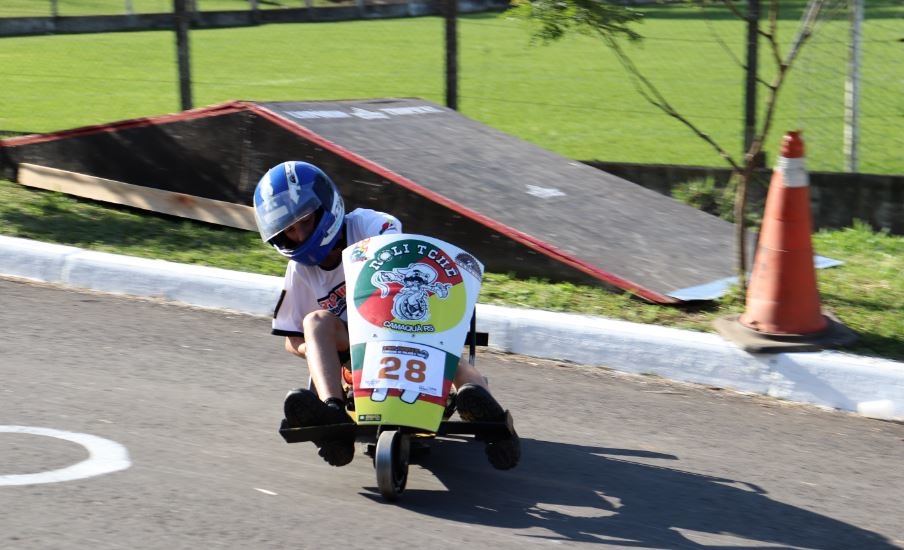 Carrinhos de rolimã e trikes tomam conta de Nova Hartz, confira as fotos: