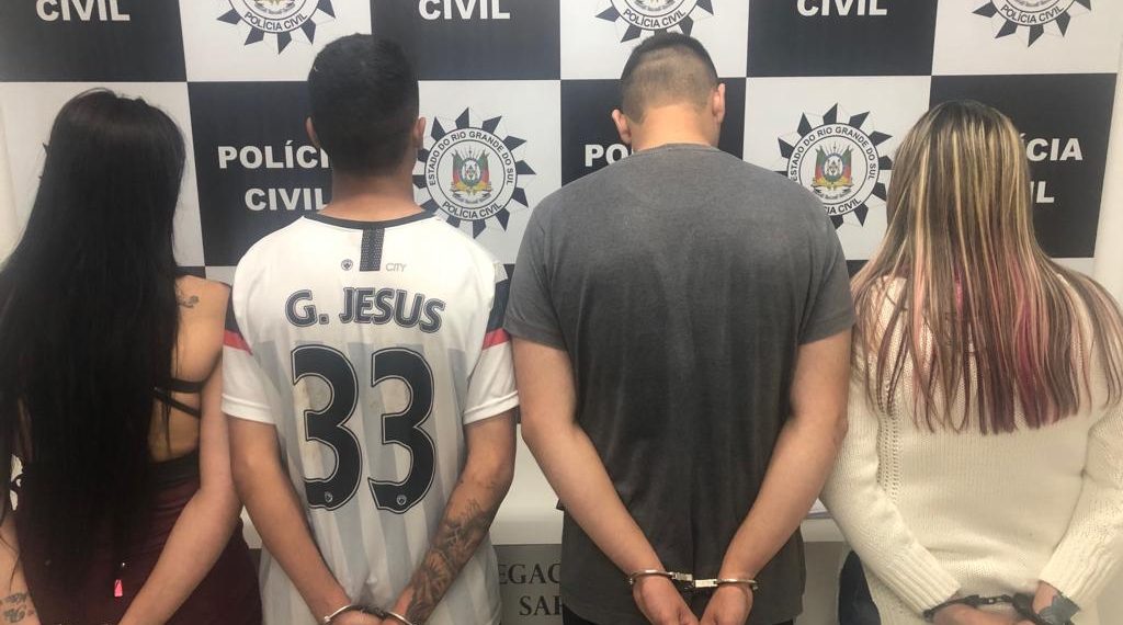 Integrantes de facção criminosa são presos e grande quantia de dinheiro é apreendida pela Polícia Civil de Sapiranga