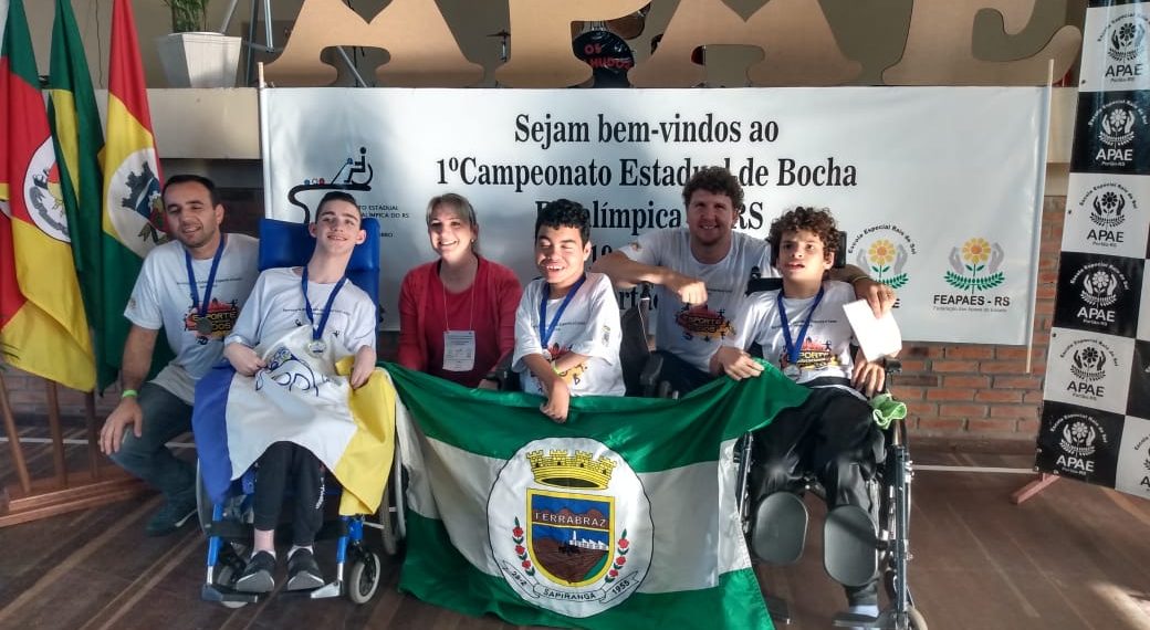 Sapiranga é destaque no 1º Campeonato Estadual de Bocha Paralímpica