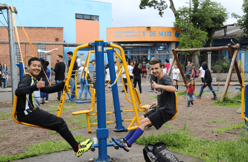 Projeto Esporte Para Todos promove Evento na EMEF 1º de Maio em Sapiranga