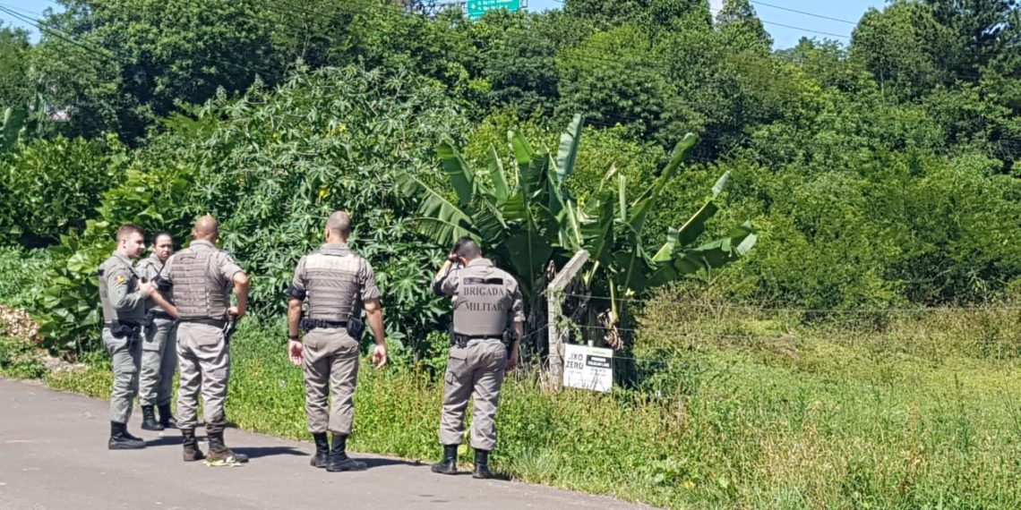 Brigada Militar faz buscas aos criminosos que roubaram malote em Sapiranga