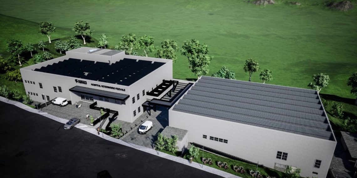 Hospital veterinário Feevale no município de Campo Bom