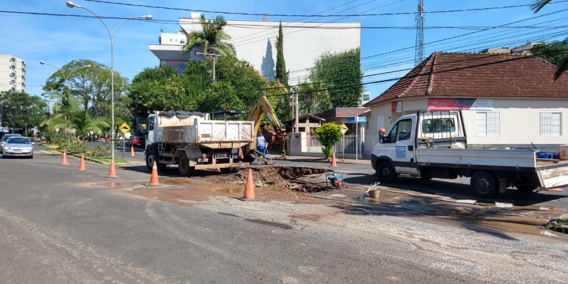 Área central de Sapiranga sem abastecimento de água da Corsan