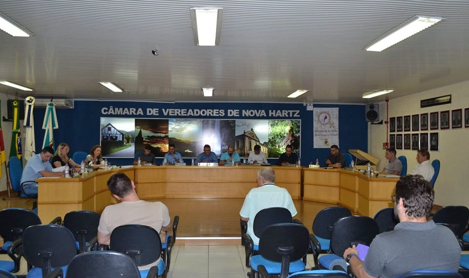 Dois projetos de lei são aprovados durante sessão na Câmara de Nova Hartz