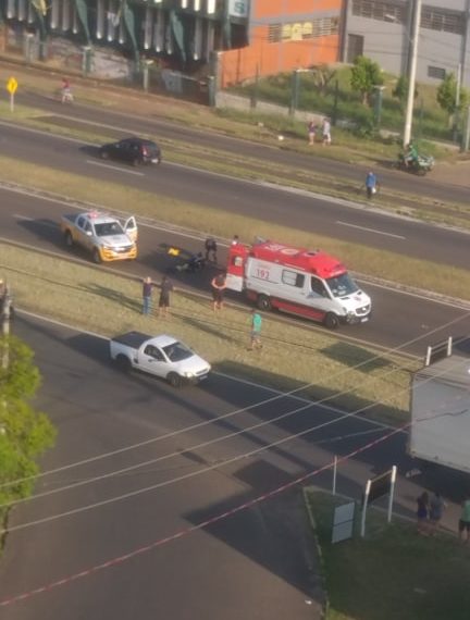Atropelamento deixa pedestre ferido na RS-239, em Sapiranga