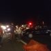 Confira imagens: Passageira que estava na motocicleta foi levada em estado grave para o Hospital Sapiranga