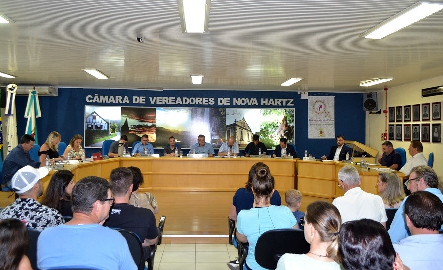 Proposta reduz 20% dos salários de vereadores e CCs da Câmara em Nova Hartz