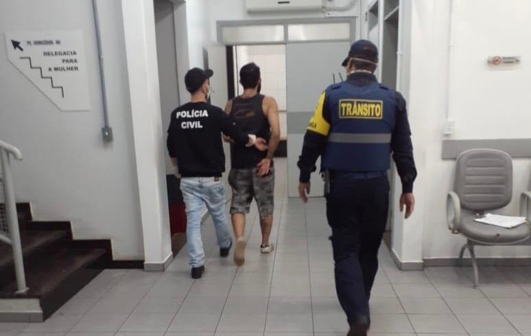 Guarda de Trânsito e BM de Sapiranga prendem foragido com extensa ficha criminal