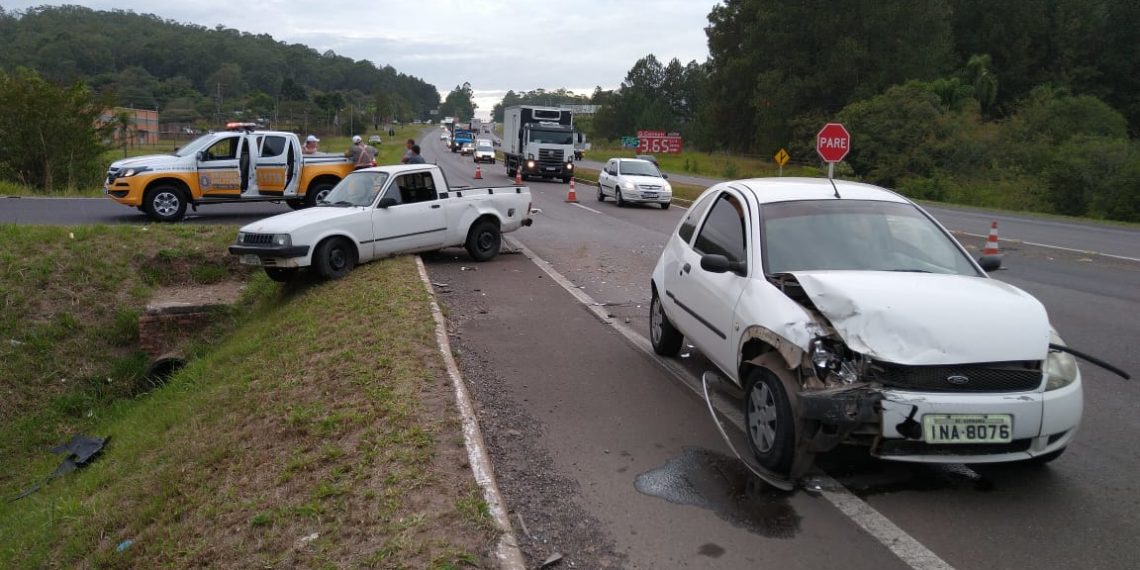RS-239 registra três acidentes nesta manhã, em Campo Bom