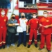 Lions Club de Nova Hartz repassa doações aos Bombeiros Voluntários