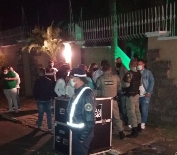 Brigada Militar e Prefeitura de Campo Bom acabam com festa no bairro Paulista