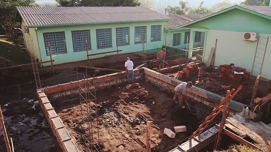 Sete escolas municipais de Campo Bom passam por reforma e ampliação