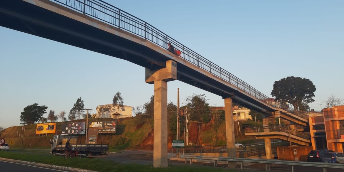 Passarela para Pedestres na RS-239 é concluída em Sapiranga