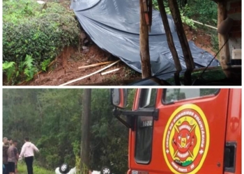Sábado com deslizamento no Bela Vista e acidente na ERS-464, em Nova Hartz