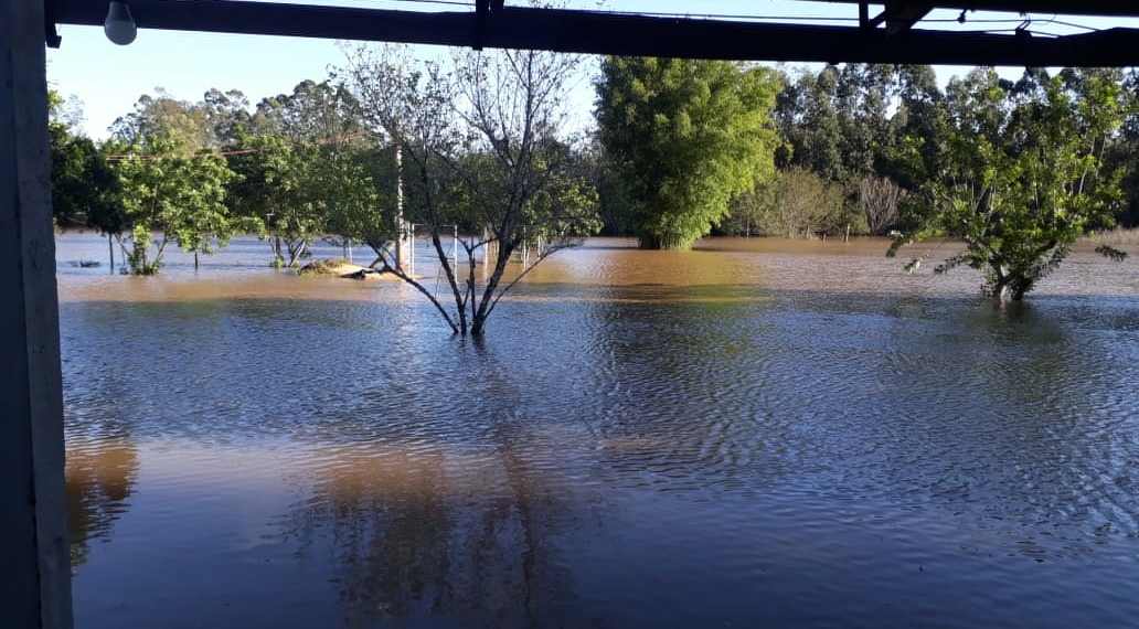 Defesas Civis de Campo Bom e Sapiranga mantêm o alerta para o nível do Rio dos Sinos