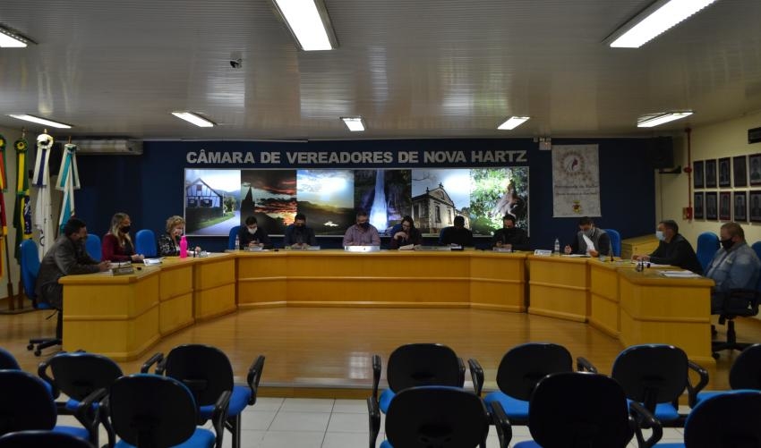 Sem uso de tribuna, sessão aprovou um projeto de Lei em Nova Hartz