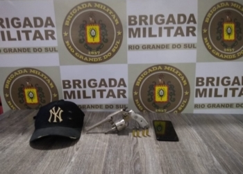 Menor é apreendido por porte ilegal de arma em Nova Hartz