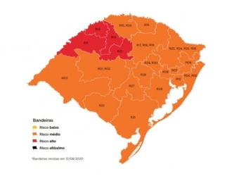 Região volta à bandeira laranja