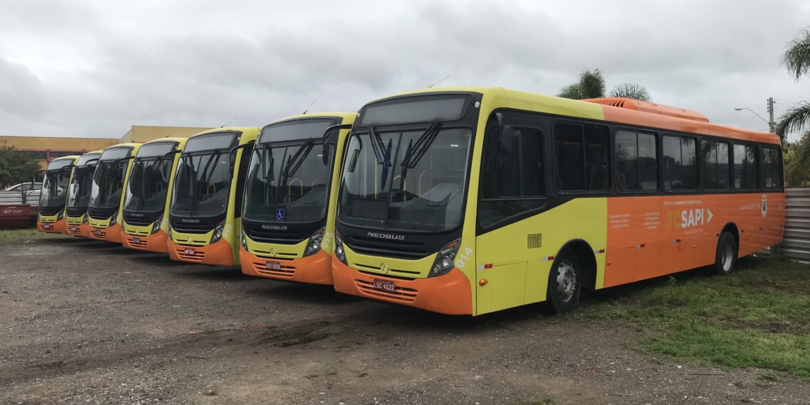 Novos ônibus começam a circular amanhã em Sapiranga