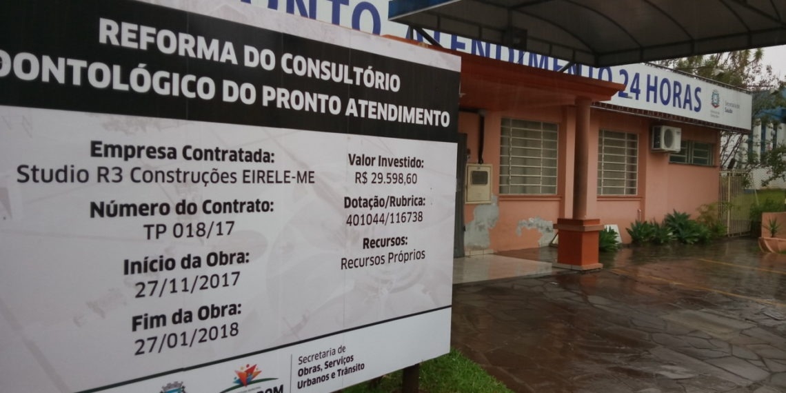 Pronto Atendimento de Campo Bom passa por reforma e ampliação