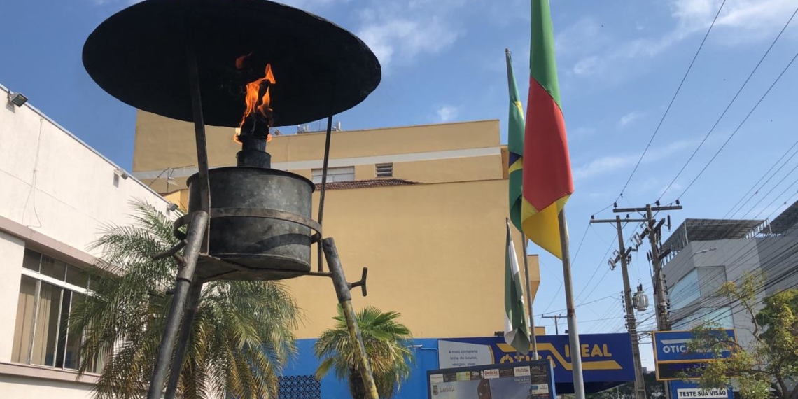 Chegada do Fogo Simbólico é celebrada na região