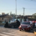 Acidente em cruzamento deixa duas pessoas feridas em Sapiranga