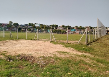Contêiner é alternativa adotada por Sapiranga em campo no bairro São Luiz