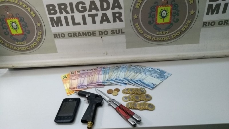 Bandido é preso após assalto ao pedágio em Campo Bom