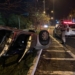 Motorista perde o controle e capota veículo em Campo Bom