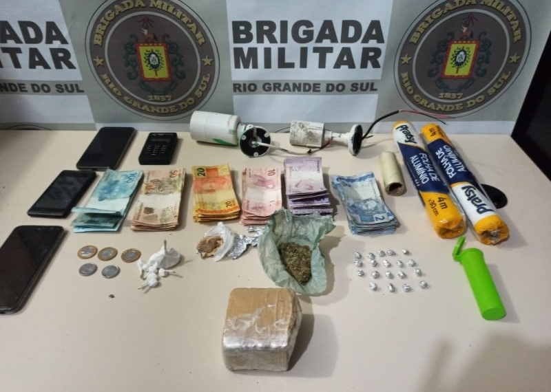 Dupla é presa por tráfico de drogas em Sapiranga
