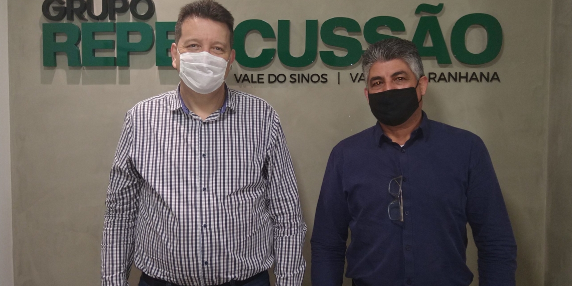Candidato Luciano Orsi, do PDT de Campo Bom, realiza adesivaço neste sábado