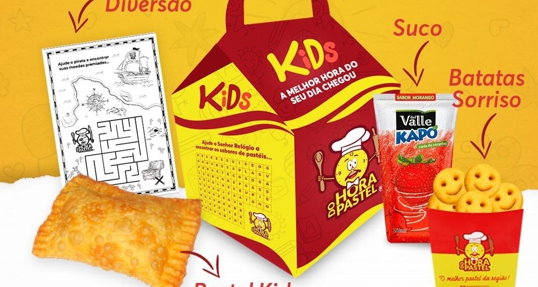 Hora do Pastel tem Combo Kids a partir desta semana