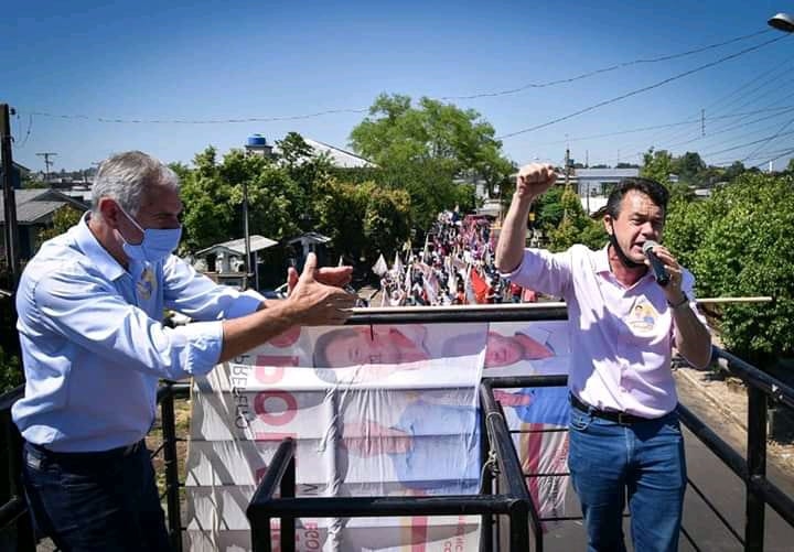 Spolaor e Egon realizarão caminhada no São Luiz neste domingo
