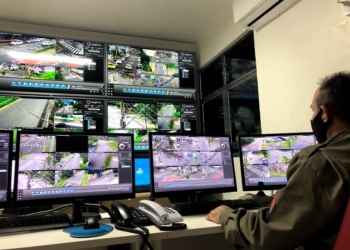 Câmeras de monitoramento ajudam  a reduzir os furtos de veículos em 20%