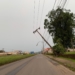 Colisão contra poste mobiliza equipes da RGE e Prefeitura de Sapiranga na RS-239