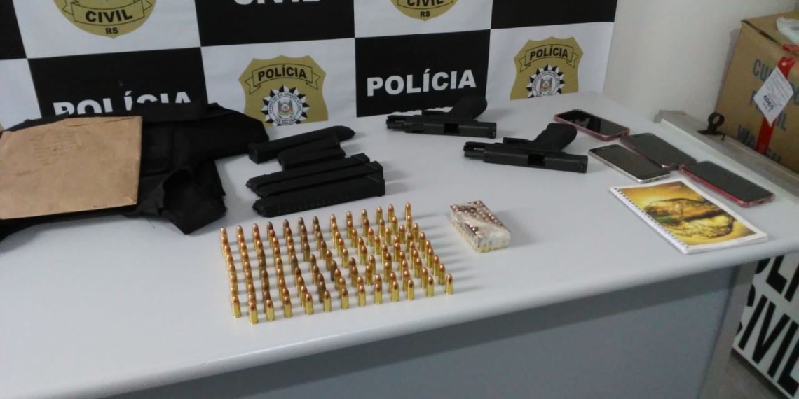 Traficante de facção criminosa que se escondida em Nova Hartz é preso em operação da Polícia Civil
