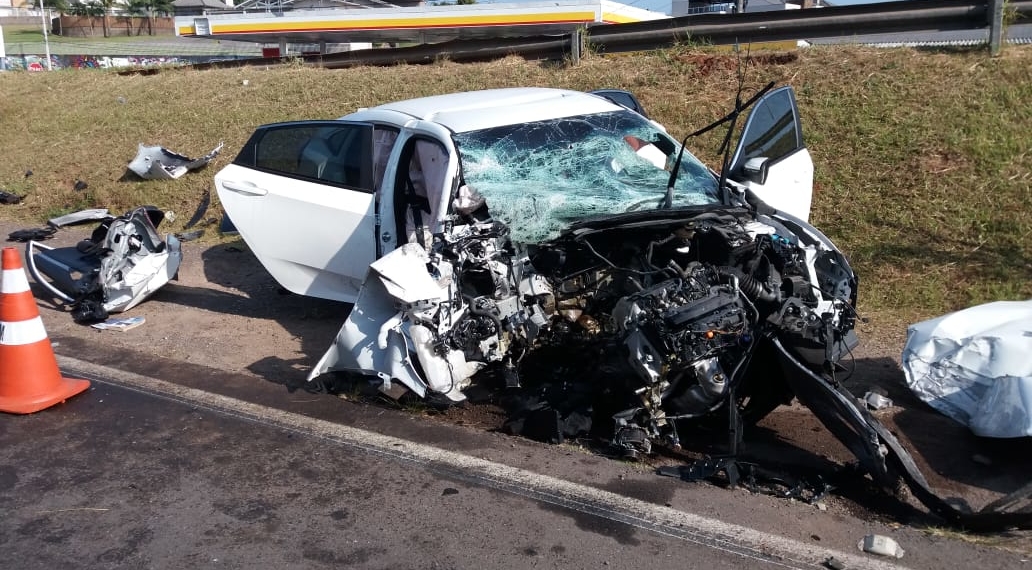 Grave acidente na RS-239, em Sapiranga, deixa três homens feridos