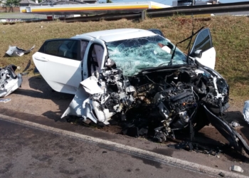 Grave acidente na RS-239, em Sapiranga, deixa três homens feridos
