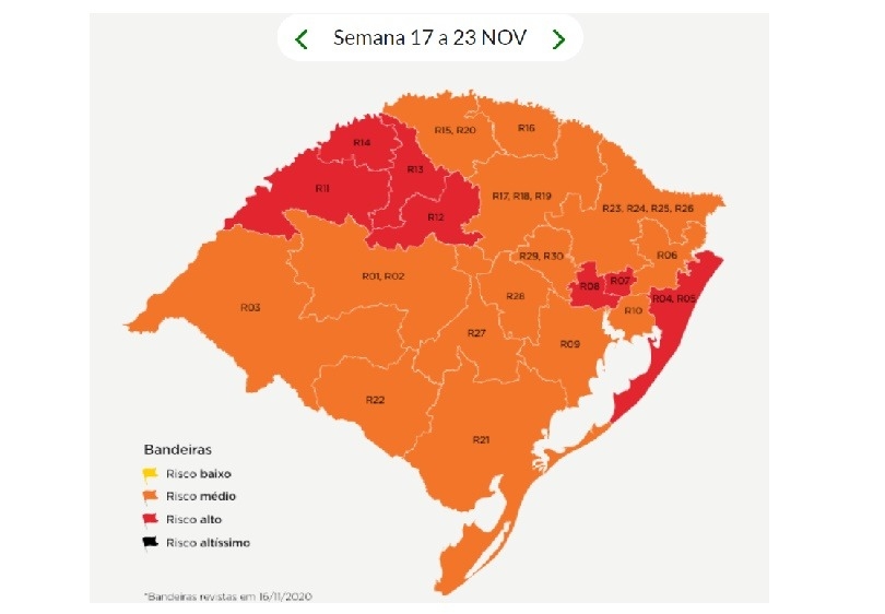 Região de Sapiranga e Campo Bom enfrentará suspensão da Justiça do Trabalho, após região ficar na bandeira vermelha