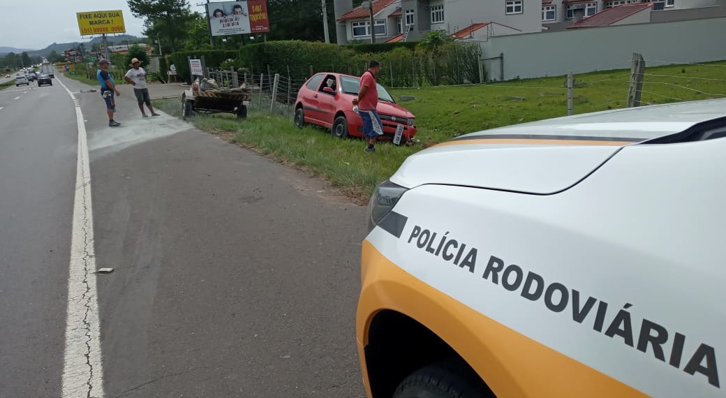 PRE registra acidente na RS-239 em Araricá
