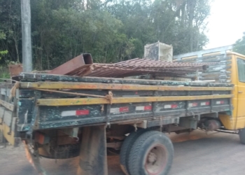 Trio é flagrado furtando grades de ferro na RS-464 em Nova Hartz