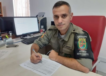 Sargento Quevedo assume comando da Brigada de Nova Hartz e Araricá