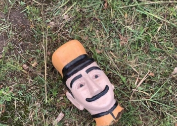 Cabeça da estátua de Genuíno Sampaio foi encontrada após nove meses em Sapiranga