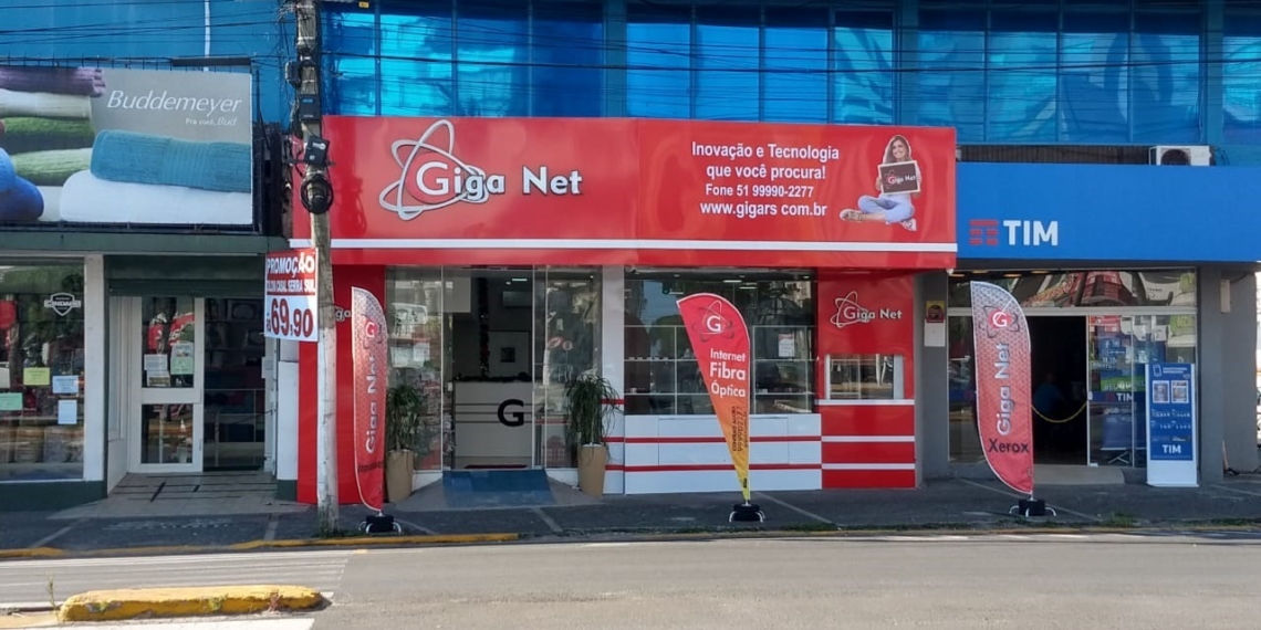 Focada em projeto de expansão, Giga Net inaugura novas lojas