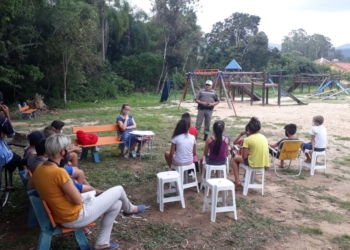 Brigada Militar e Cras se aproximam de crianças e jovens no bairro Ipê, em Nova Hartz