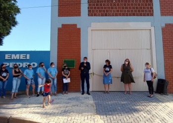 Prefeitura de Campo Bom inaugura quadra poliesportiva da EMEI D Pedro I