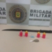 BM apreende droga com jovem em Sapiranga