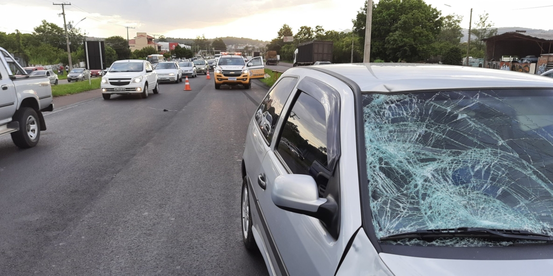 Atropelamento na RS-239, em Sapiranga, deixa pedestre em estado grave