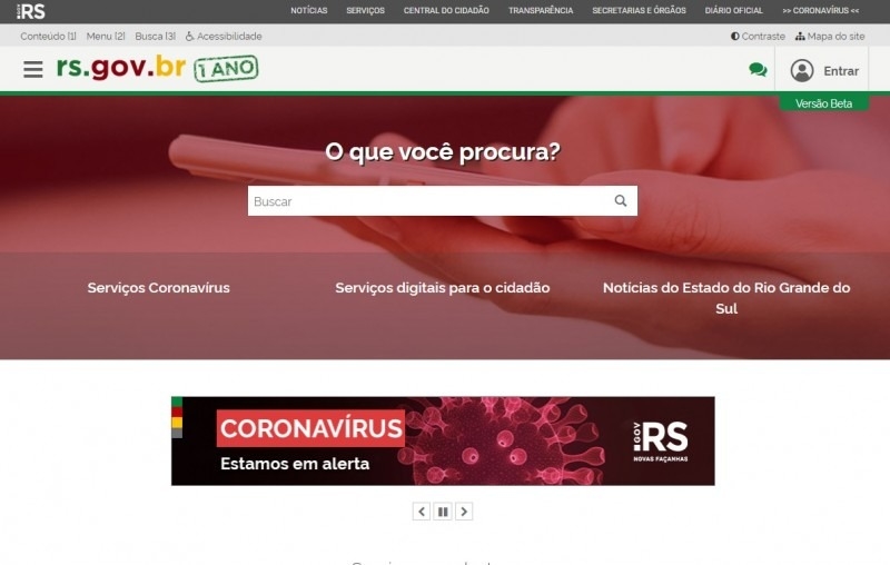 Alerta do Distanciamento Controlado reforça a alternativa de serviços digitais